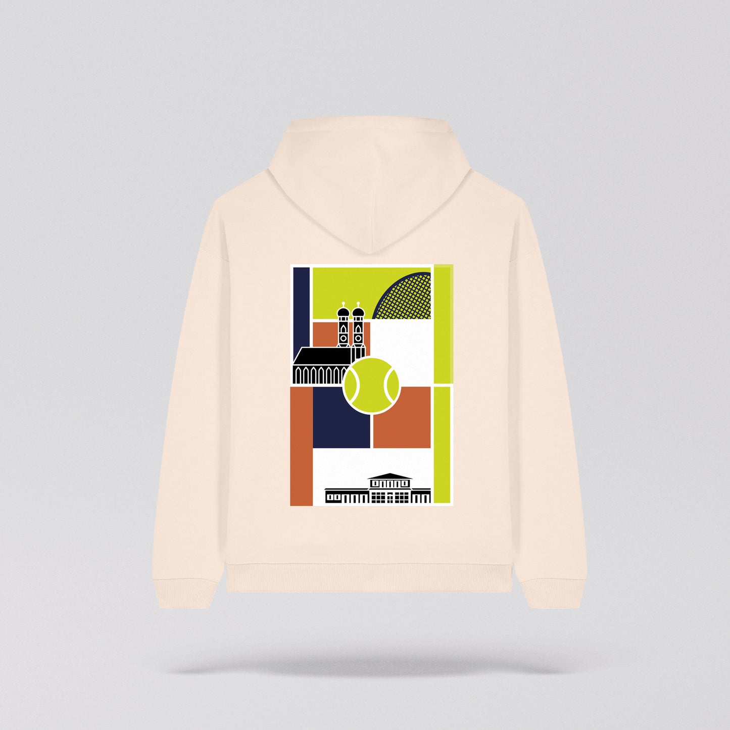 Unisex Highlight Hoodie Beige